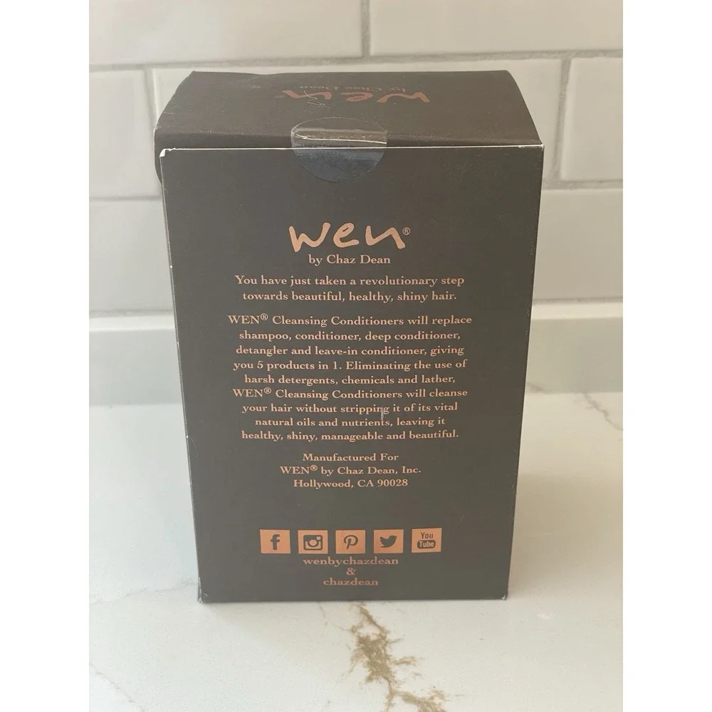 WEN by Chaz Dean Tea Tree 16 fl oz Original Cleansing Conditioner Hair‎ New Box